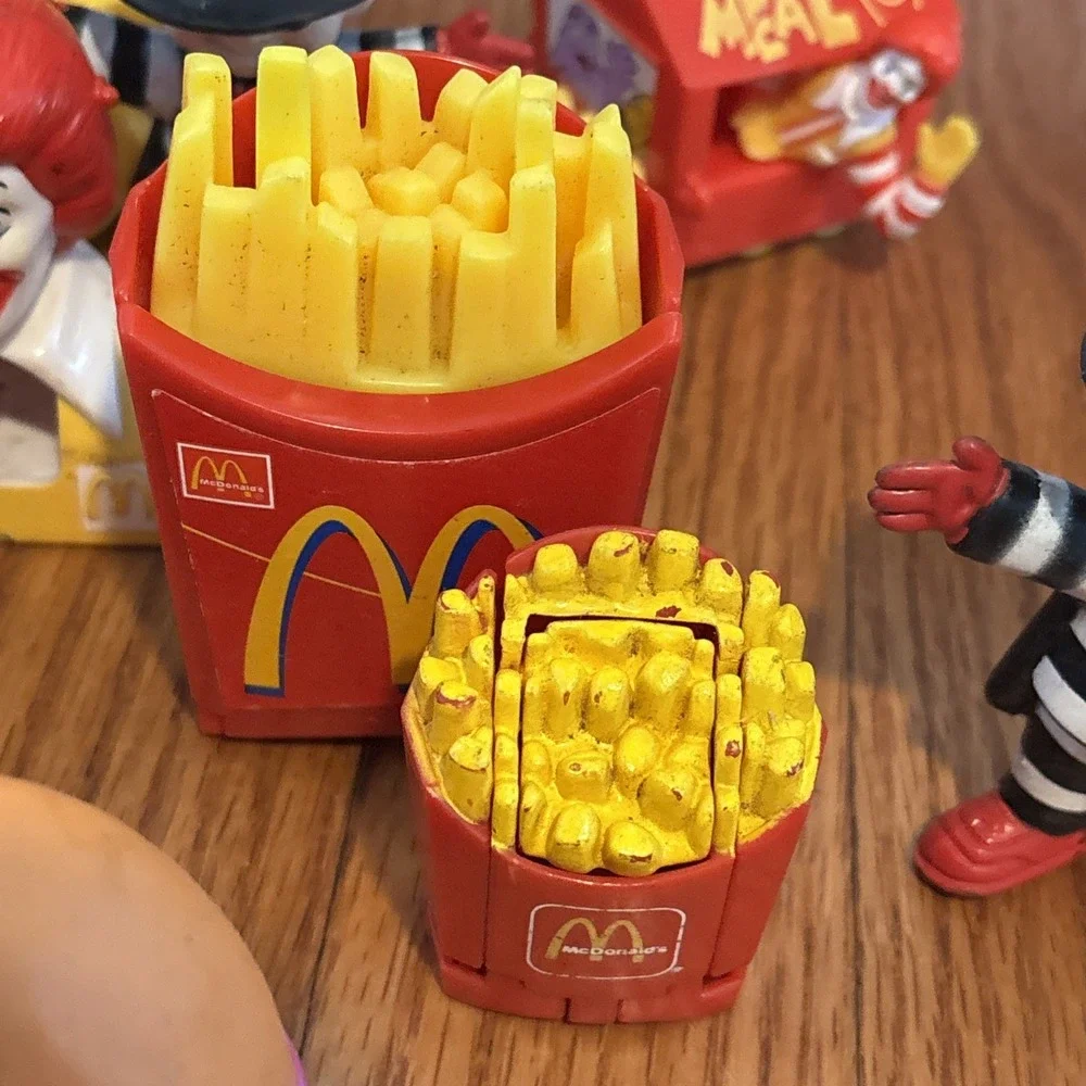 Happy Meal Figurines McDonalds Disney Food Nuggets‎ Fries Vintage, Ertl Car Lot